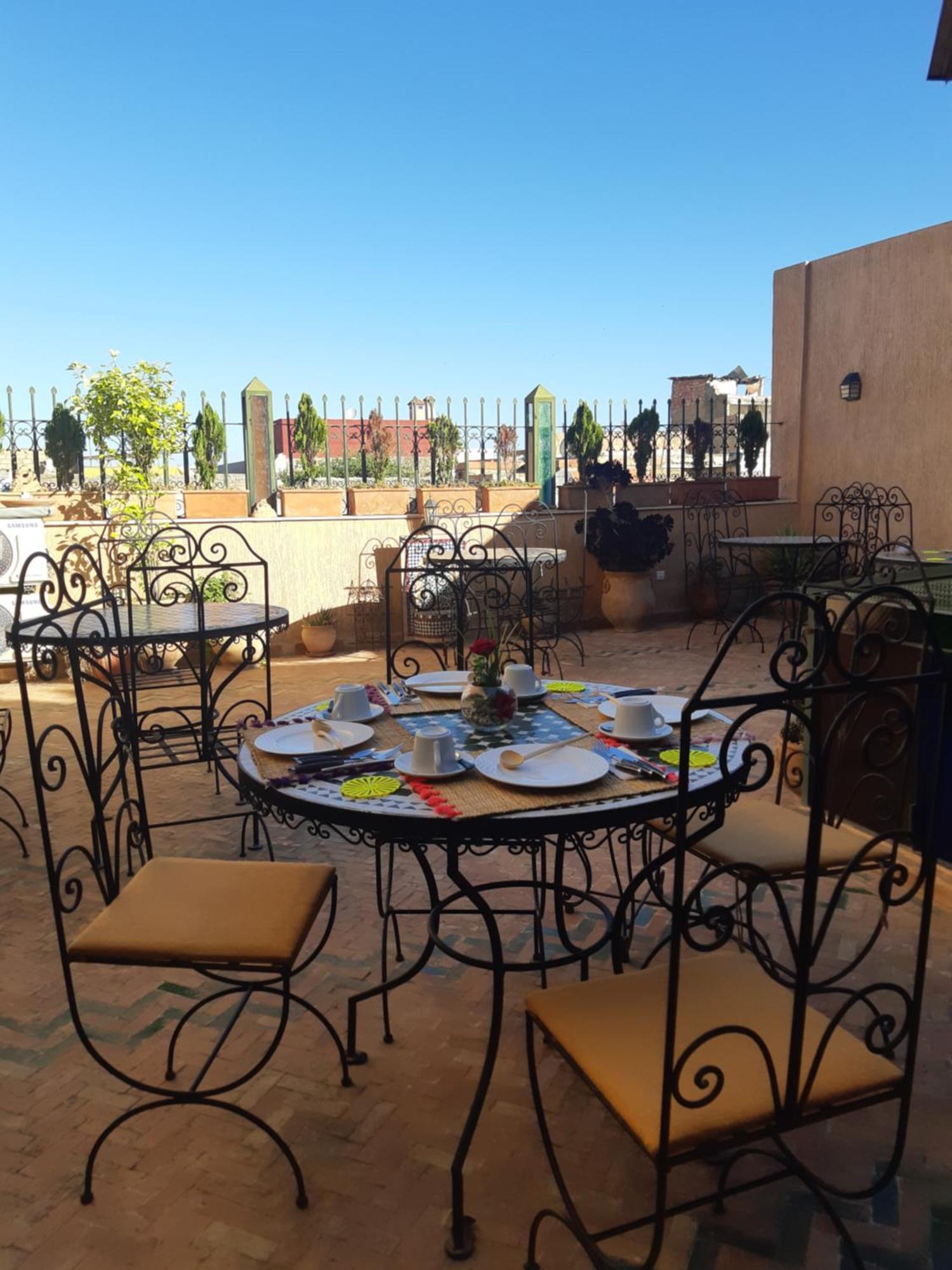 Bed and Breakfast Dar Pa Labzioui Meknès Exterior foto