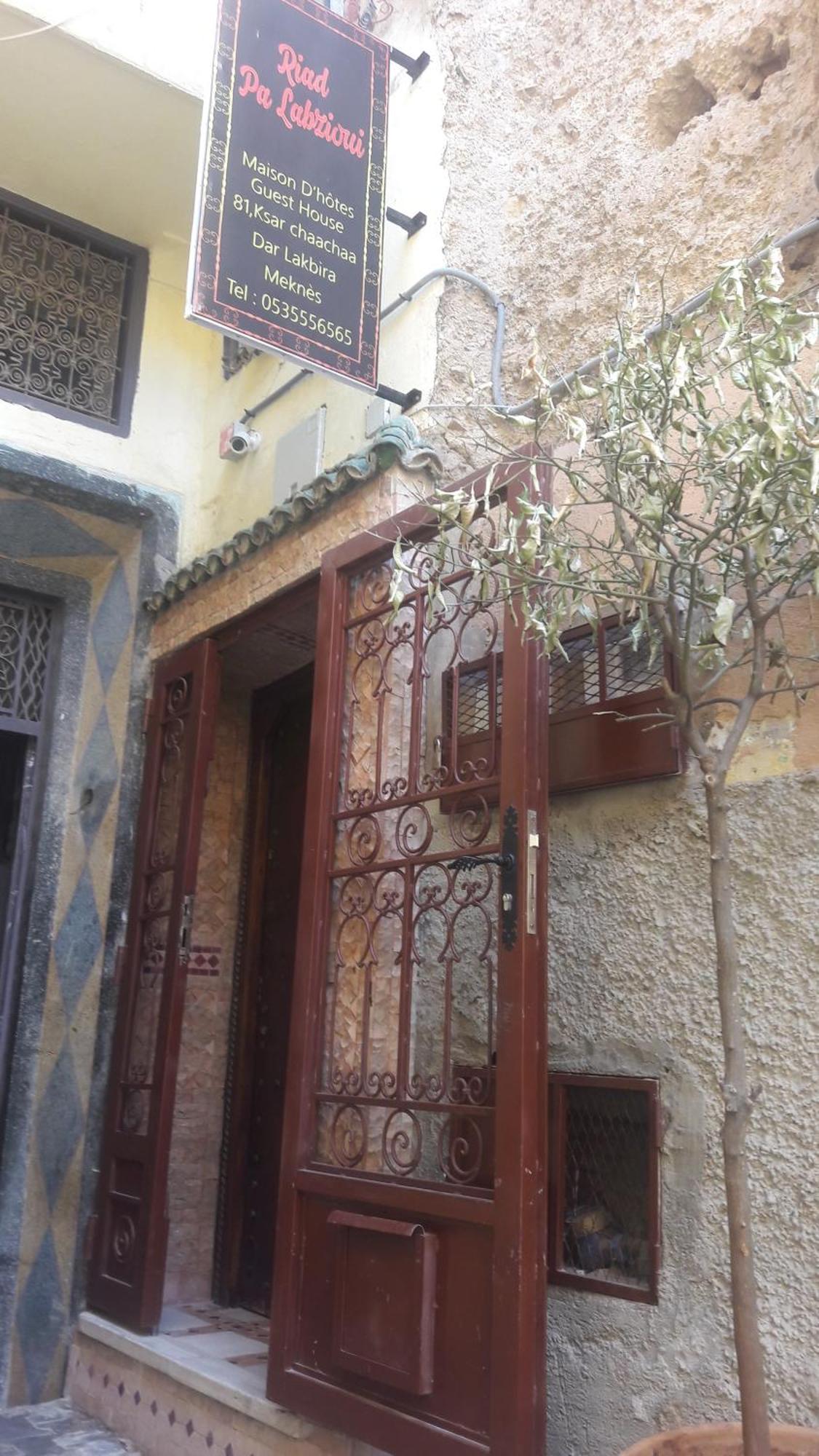 Bed and Breakfast Dar Pa Labzioui Meknès Exterior foto